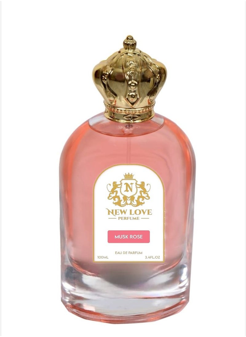 نيو لوف  عطر مسك روز للجنسين او دي بارفيوم 100 مل  - Image 2