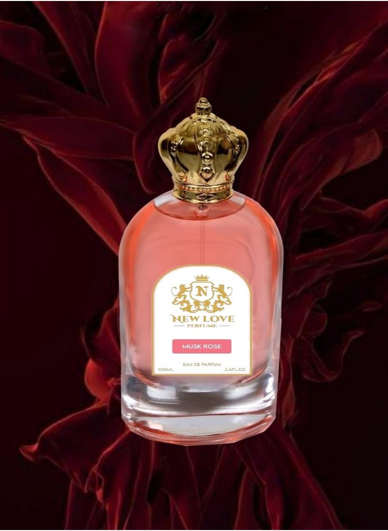 نيو لوف  عطر مسك روز للجنسين او دي بارفيوم 100 مل  - Image 3