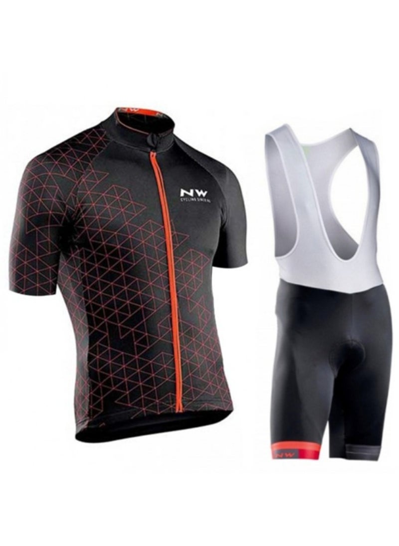 KUYING Outdoor Mountain Bike Road Bike Riding Suit Set 