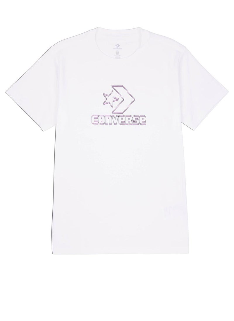 CONVERSE Star Chevron Logo T-Shirt 