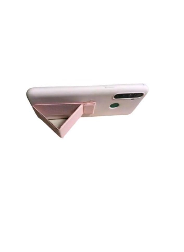 Generic - Magnetic Mobile Phone Holder Lazy Multi-functional Vertical And Horizontal Stand Foldable Back Stick Mobile Phone Stand (pink) - Image 1