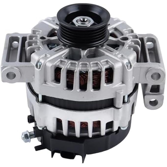 FEIDKS Alternator Compatible with Chevrolet Malibu 08-12, Cobalt 08-10, Pontiac G5 08-10, Saturn Aura 08-09, Sky 2008, Vue 08-10, Replace# 15828450 22762984 AVA0078 90-22-5595 11265N - Image 3