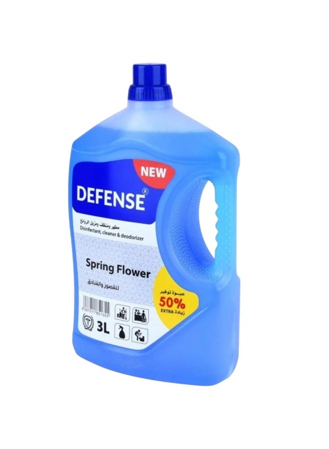 Defense Disinfectant and deodorizing cleaner, 3 liters - Image 1