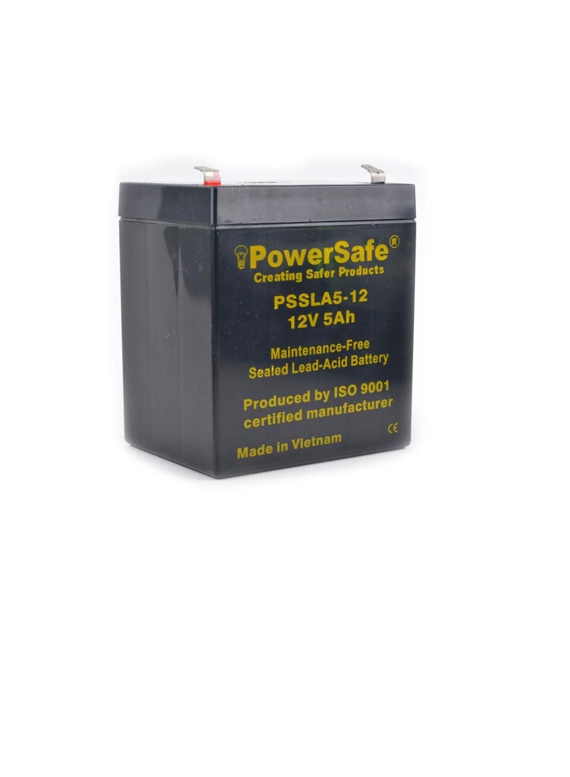 PowerSafe Sealed Lead Acid Battery 12V-5Ah PSSLA 5-12 - Image 3