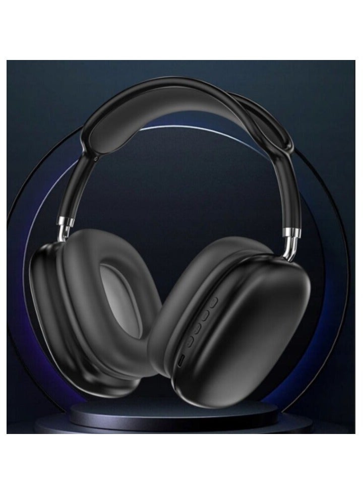 Black Bear Wireless Bluetooth Over-Ear Headphones – Foldable Design, Built-in Noise Reduction Microphone & 20Hrs Playtime – Lightweight & Comfortable – Compatible with Android/iOS - Colours (Random) - Image 5
