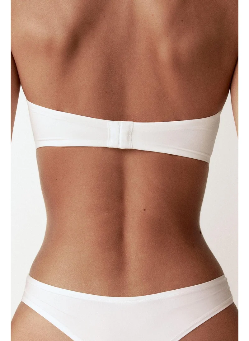 اتش اند ام Non-wired push-up balconette bra