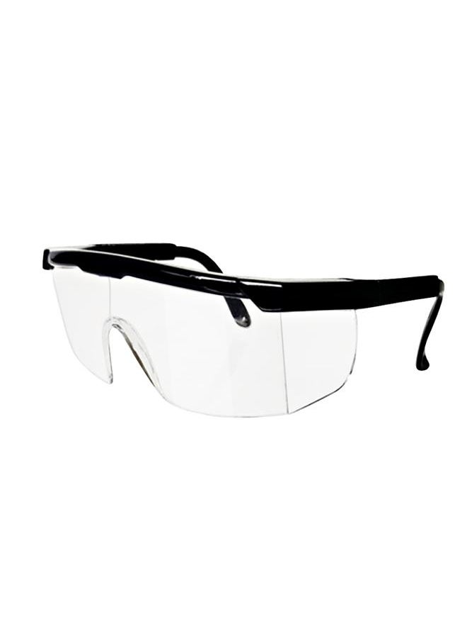 Thoraya Anti Fog Windproof Anti Dust Full-Sealing Goggles Transparent Lens Wearable Nearsighted Glasses(bright black )  - Image 2