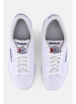 Reebok Kids Boy NPC II SYN  Lace Up Tennis Shoes, White  - Image 3