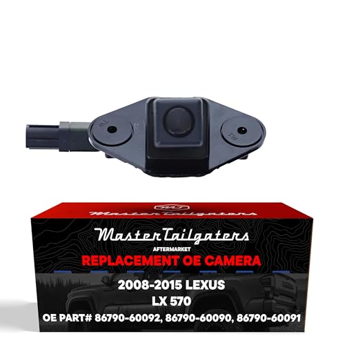 Master Tailgaters Replacement for Lexus LX 570 (2008-2015) Backup Camera OE Part # 86790-60092, 86790-60090, 86790-60091 - Image 1