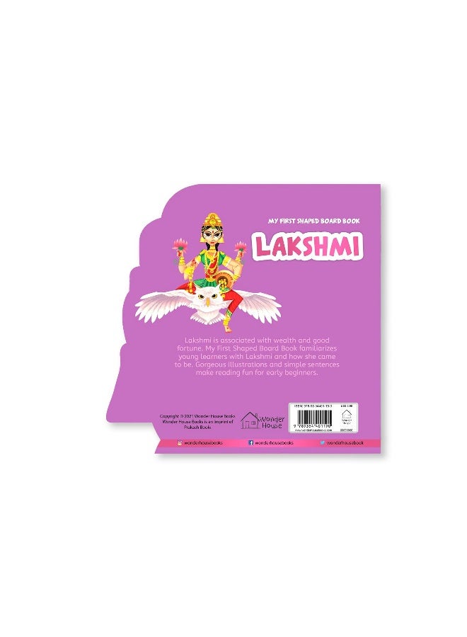 My First Shaped Board Book: Illustrated Goddess Laxmi Hindu Mythology Picture Book for Kids Age 2+ (Indian Gods and Goddesses)  - Image 2