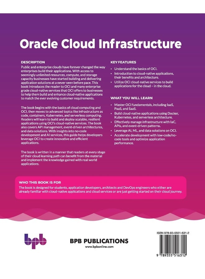 Oracle Cloud Infrastructure: Build cloud-native applications with Oracle Cloud - Image 1