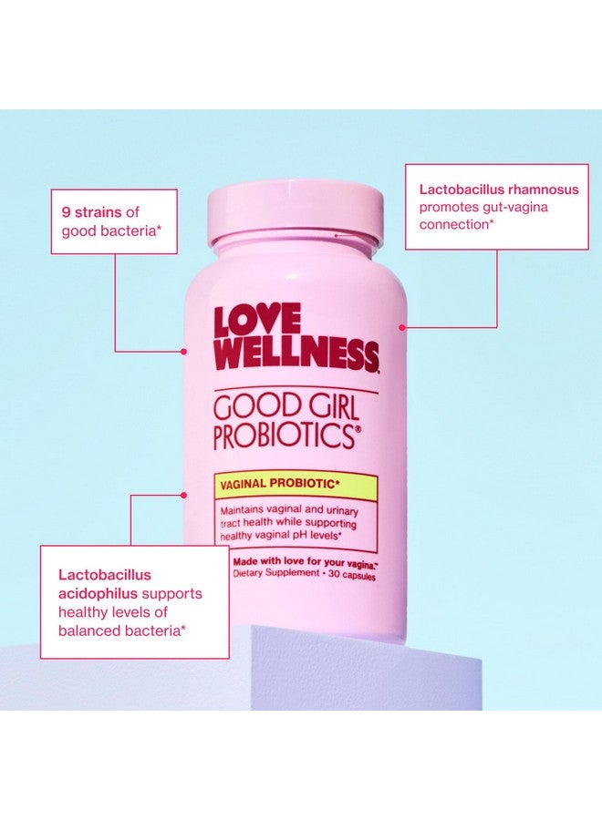 Love Wellness Good Girl Probiotics and Healthy V Vitamin | Womens Wellness Duo | Womens Probiotics Supplements for pH Balance and Vaginal Health - Image 3