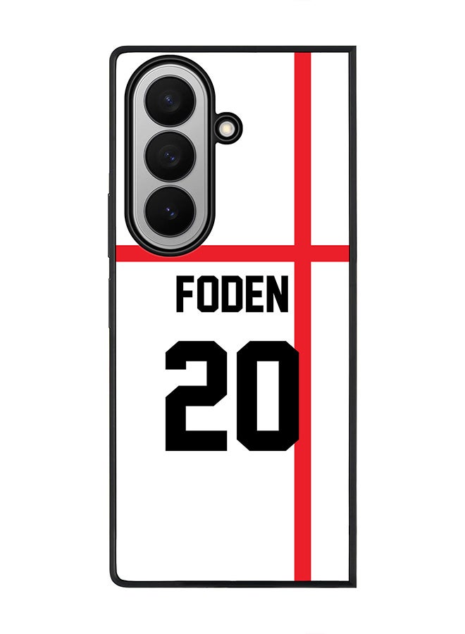 Stylizedd For Samsung Galaxy Z Fold7 Case,Slim fit Camera Protection, Shockproof Thin Phone cover  - Football - England,  Foden