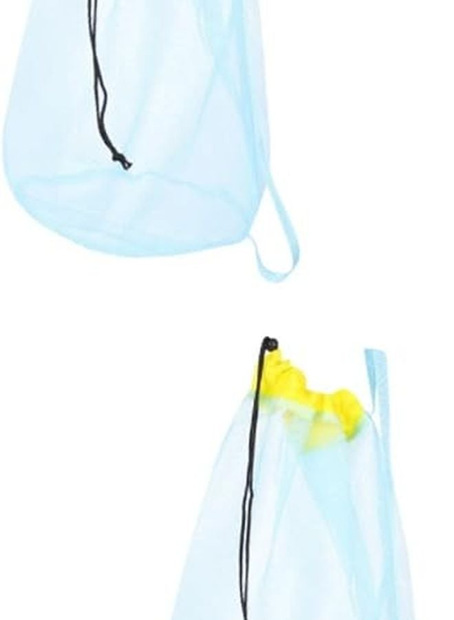 2 Pack Mesh Storage Bags for Beach Toys Swim Gear and Outdoor Essentials - Image 1