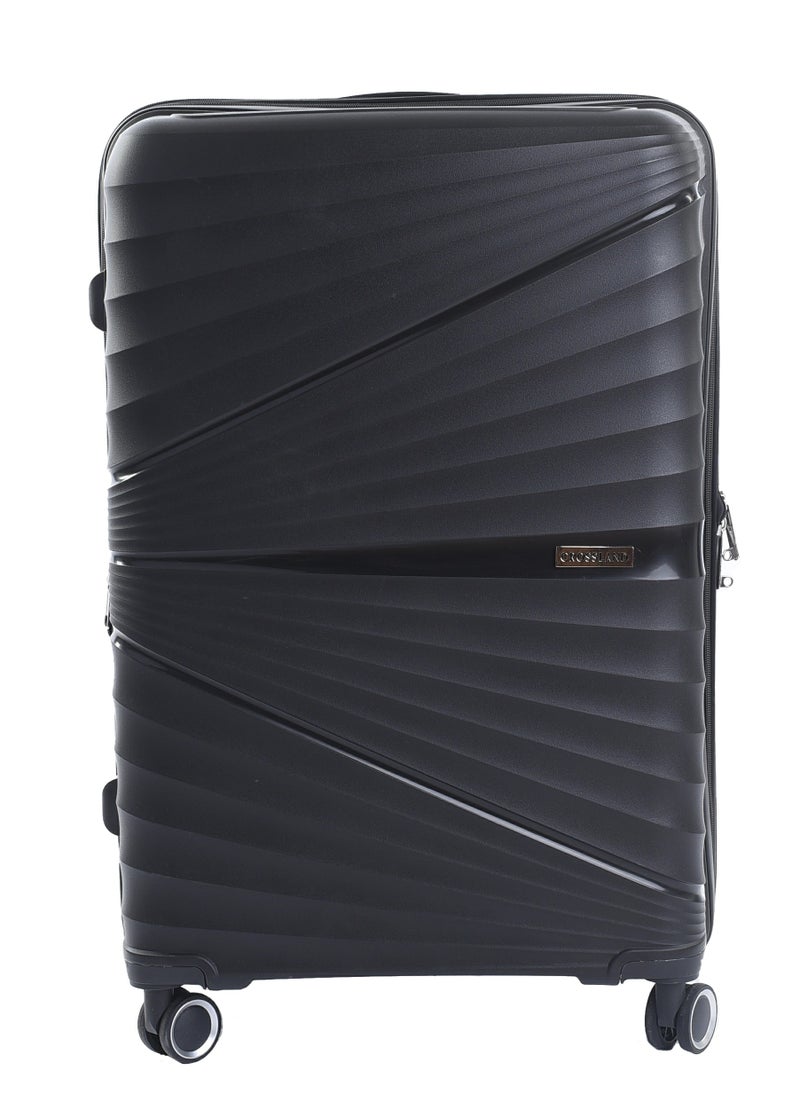 Crossland - CROSSLAND Unbreakable Medium Size Trolley Luggage With TSA Lock,4 Silent Move Spinners Wheels, Double Expandable Zipper - 24 Inch - Image 1