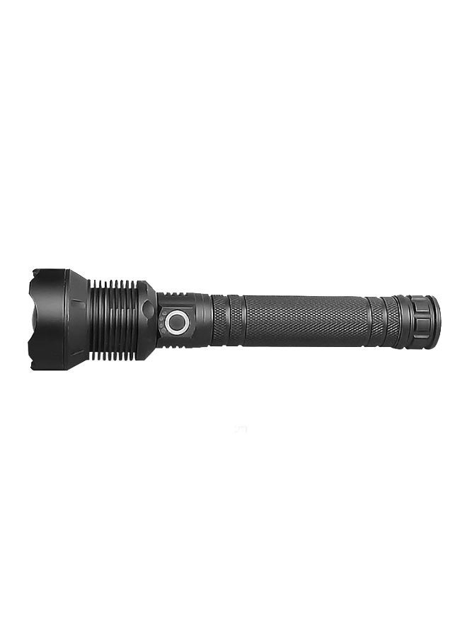 P70 Outdoor Waterproof Flashlight - USB Rechargeable Telescopic Zoom High-Power LED Flashlight with Type-C Data Cable + 2 18650 Batteries - Image 3