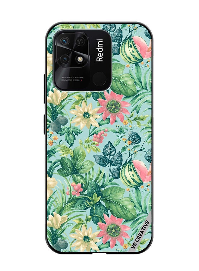 VR CREATIVE Protective Case Cover For Xiaomi Redmi 10C Sunflower Design Multicolour - Image 1