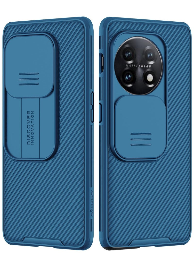 Nillkin for Oneplus 11 5G Case 6.7-inch TPU Shockproof Airbag Frame With Camera Lens Protection Slide Cover Phone Case, Anti-Fingerprint Slim Fit Mobile Back Cover - Image 1