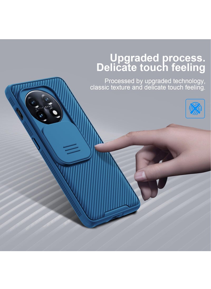 Nillkin for Oneplus 11 5G Case 6.7-inch TPU Shockproof Airbag Frame With Camera Lens Protection Slide Cover Phone Case, Anti-Fingerprint Slim Fit Mobile Back Cover - Image 3