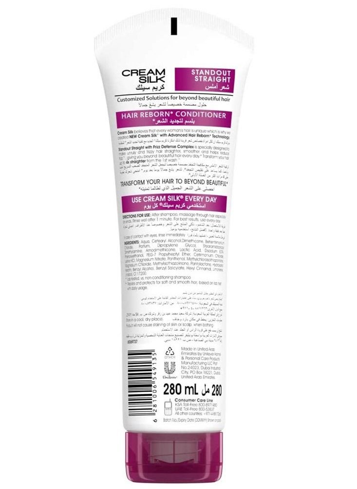 Cream Silk - Cream Silk Standout Straight Conditioner, 280ml - Image 1