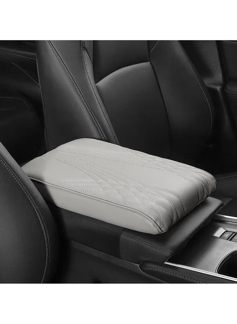 3XR Car Armrest Pad Cover Handrail Pad, Car Center Console Armrest Cushion With Mobile Pocket 5412 - Image 5