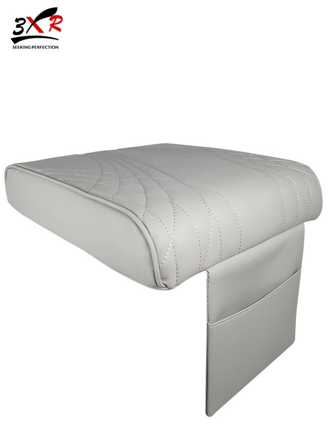 3XR Car Armrest Pad Cover Handrail Pad, Car Center Console Armrest Cushion With Mobile Pocket 5412 - Image 1