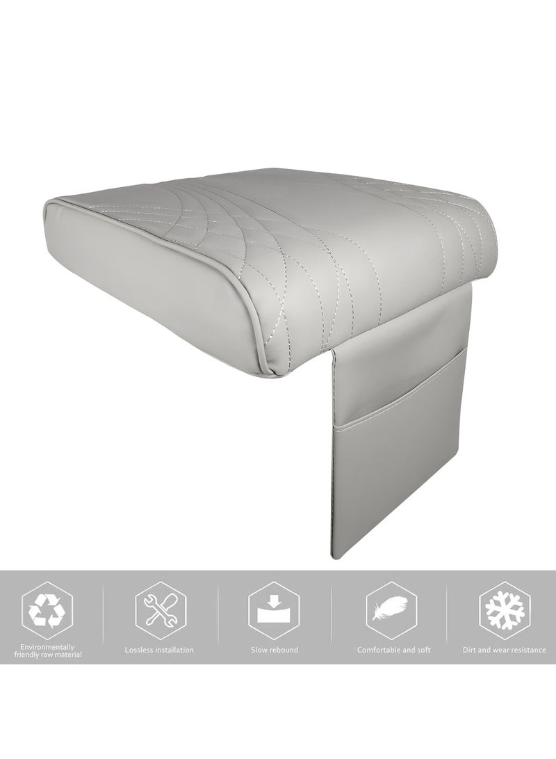 3XR Car Armrest Pad Cover Handrail Pad, Car Center Console Armrest Cushion With Mobile Pocket 5412 - Image 2