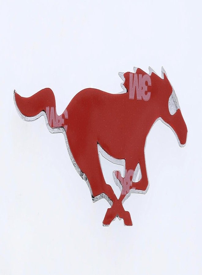 Ford Official Ford Product. Mustang Pony Logo Emblem. Industrial Strength 3M Adhesive Backing. 3 1/4" Long. (Chrome) - Image 5