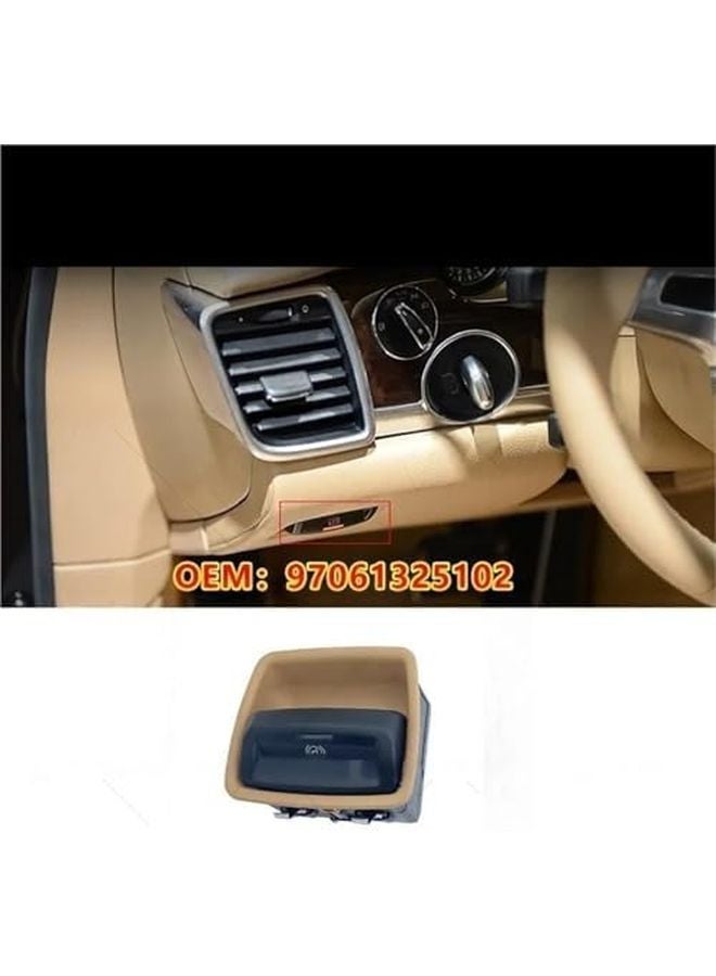 Panamera 970 2010 2016 مفتاح التحكم في فرملة الانتظار 97061325102 26W0 زر فرملة اليد - Image 3