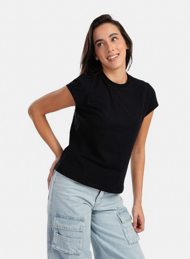 Carina Everyday Cotton Slip On T-Shirt - Image 2