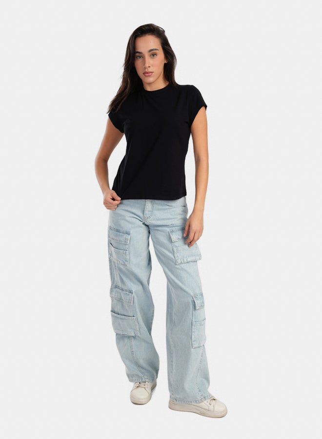 Carina Everyday Cotton Slip On T-Shirt - Image 4