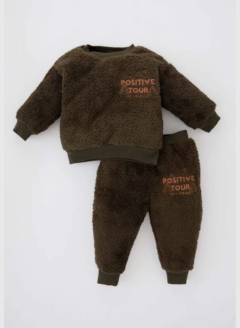 DeFacto 2 Pack BabyBoy Bike Neck Long Sleeve Knitted Set