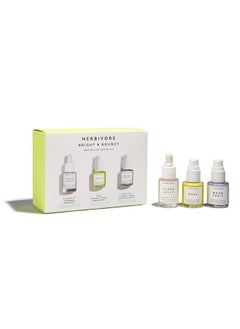 HERBIVORE HERBIVORE Minis Set - Serums Best Sellers Collection (Cloud Jelly, Moon Fruit Nova) Plant-based, Vegan, Cruelty-free (1 set)  - Image 1