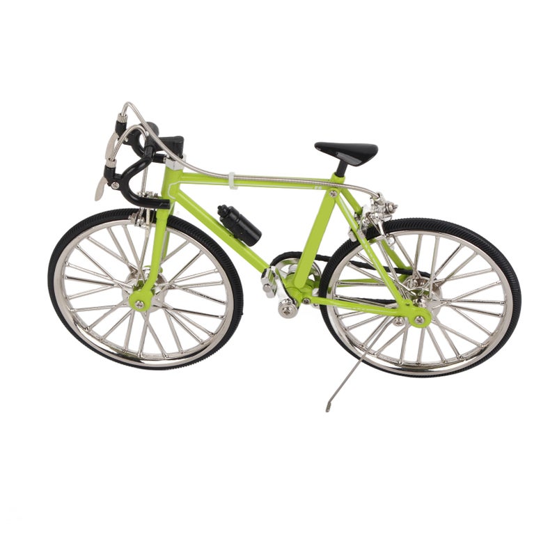 Bike Model Ornament Detachable 3D Car Model 11.5x19.5cm Bike Model for All Age for Birthday Gifts Desk Decoration Green - Image 5