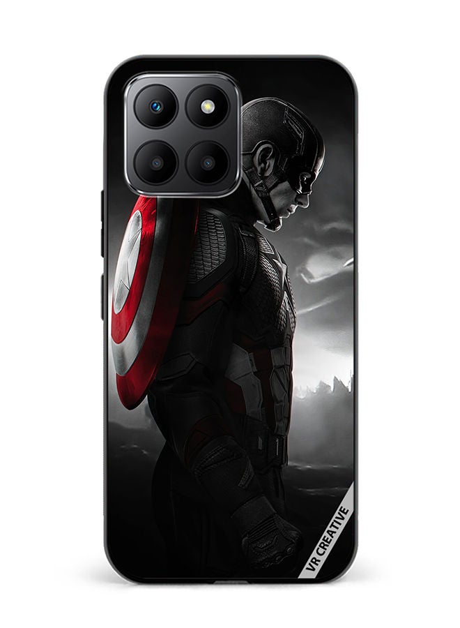 VR CREATIVE Protective Case Cover For Honor 70 Lite Captain America Design Multicolour - Image 1