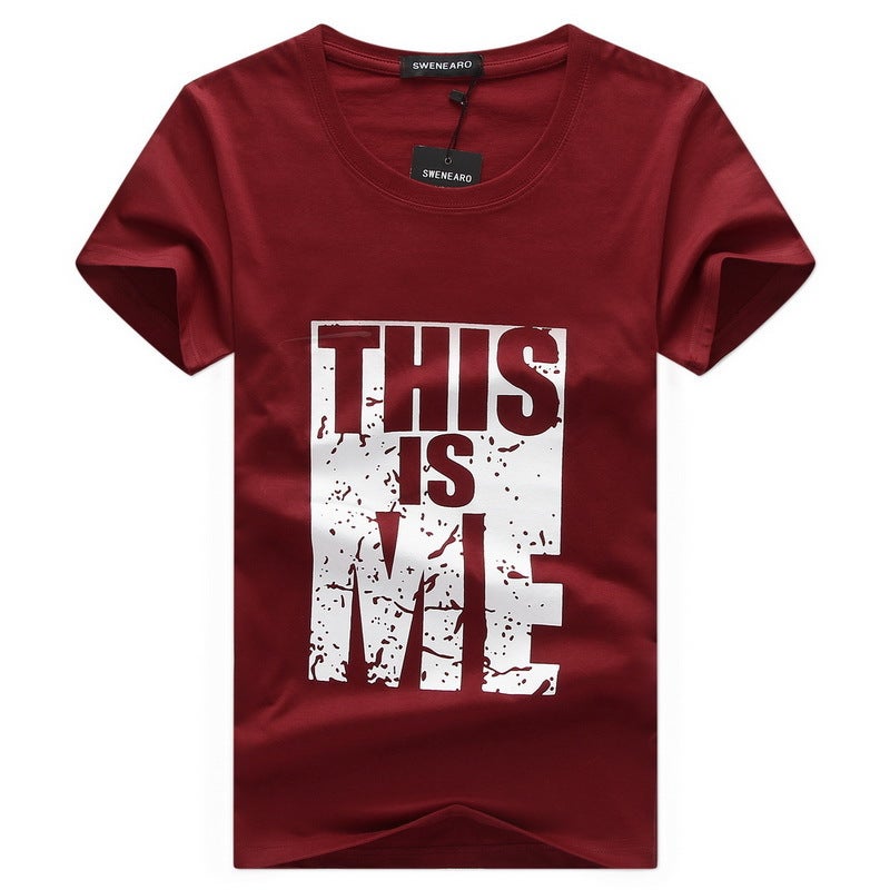 20 new summer half sleeve men's short sleeve men's T-shirt slim men's half sleeve manufacturers wholesale a generation of hair - Image 3
