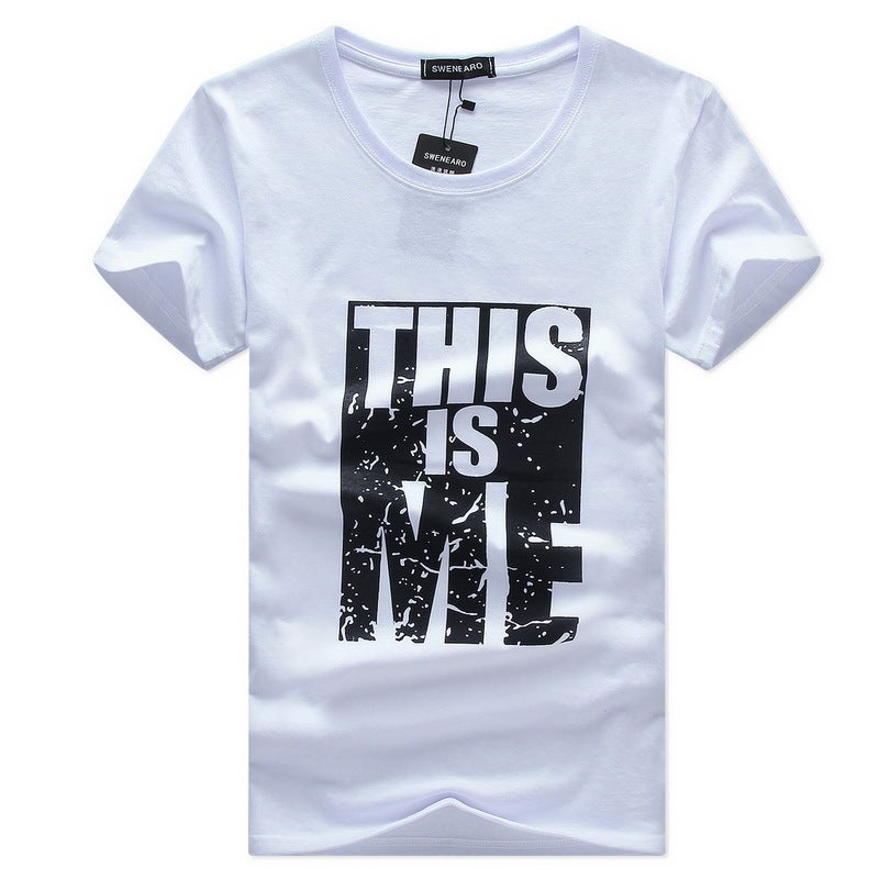20 new summer half sleeve men's short sleeve men's T-shirt slim men's half sleeve manufacturers wholesale a generation of hair - Image 2