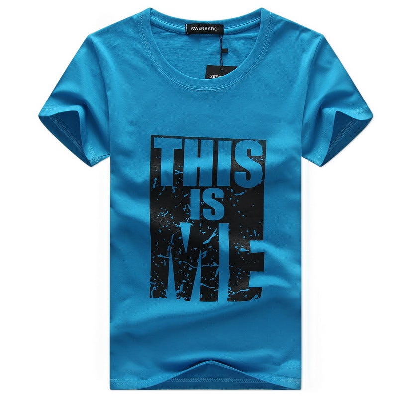 20 new summer half sleeve men's short sleeve men's T-shirt slim men's half sleeve manufacturers wholesale a generation of hair - Image 5