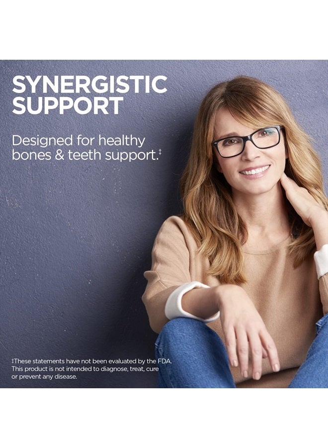 KAL Cal-Citrate+, Calcium Citrate Plus Vitamin D-3 and 500 mg of Magnesium, Healthy Bones and Teeth Support, Gluten Free and Lab Verified for Quality, 30 Servings, 120 Tablets - Image 3