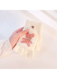 Women's Warm Plush Windproof And Cold Proof Lovely Gloves