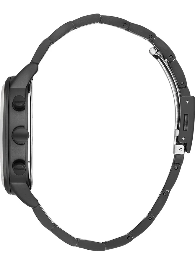 سلازنجر ساعة معدنية متعددة الوظائف ٤٤ مم