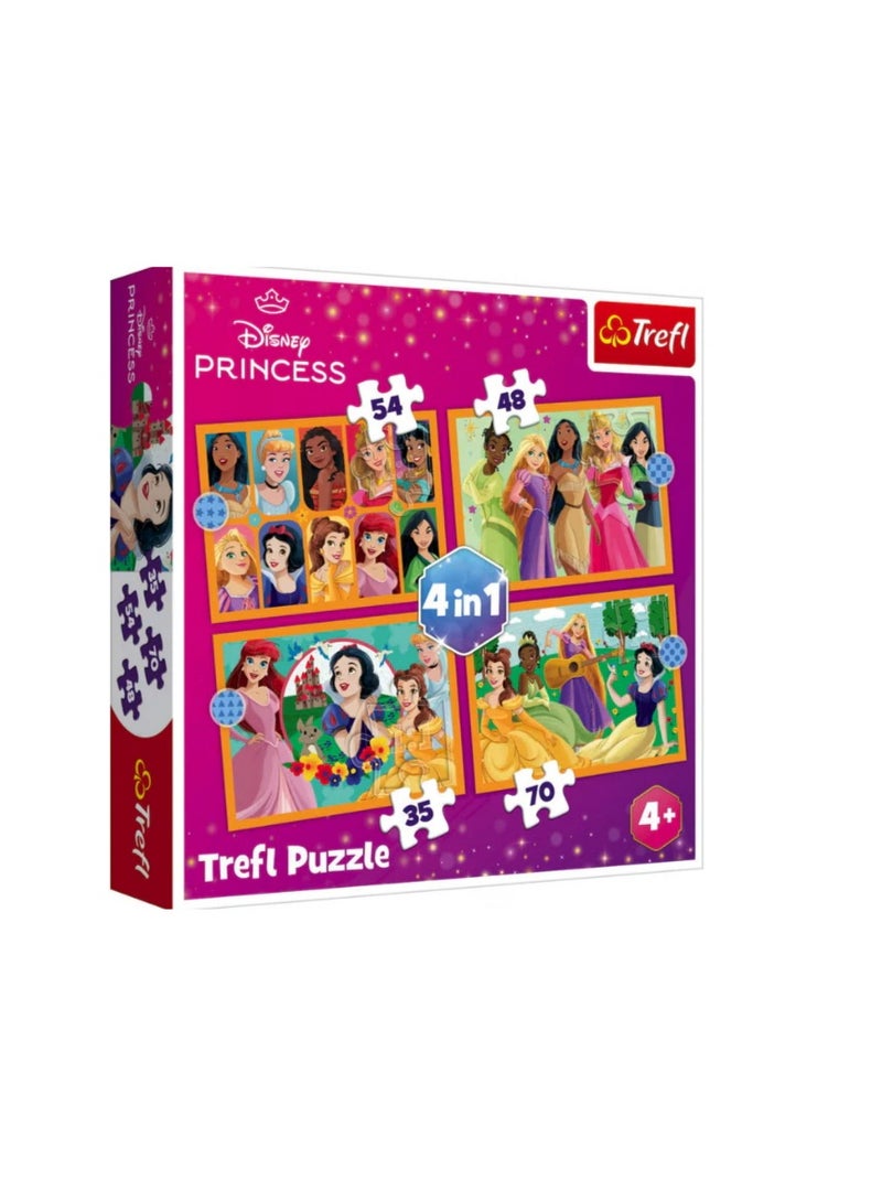 تريفل لغز تريفل 4 في 1 لأميرات ديزني - Image 1