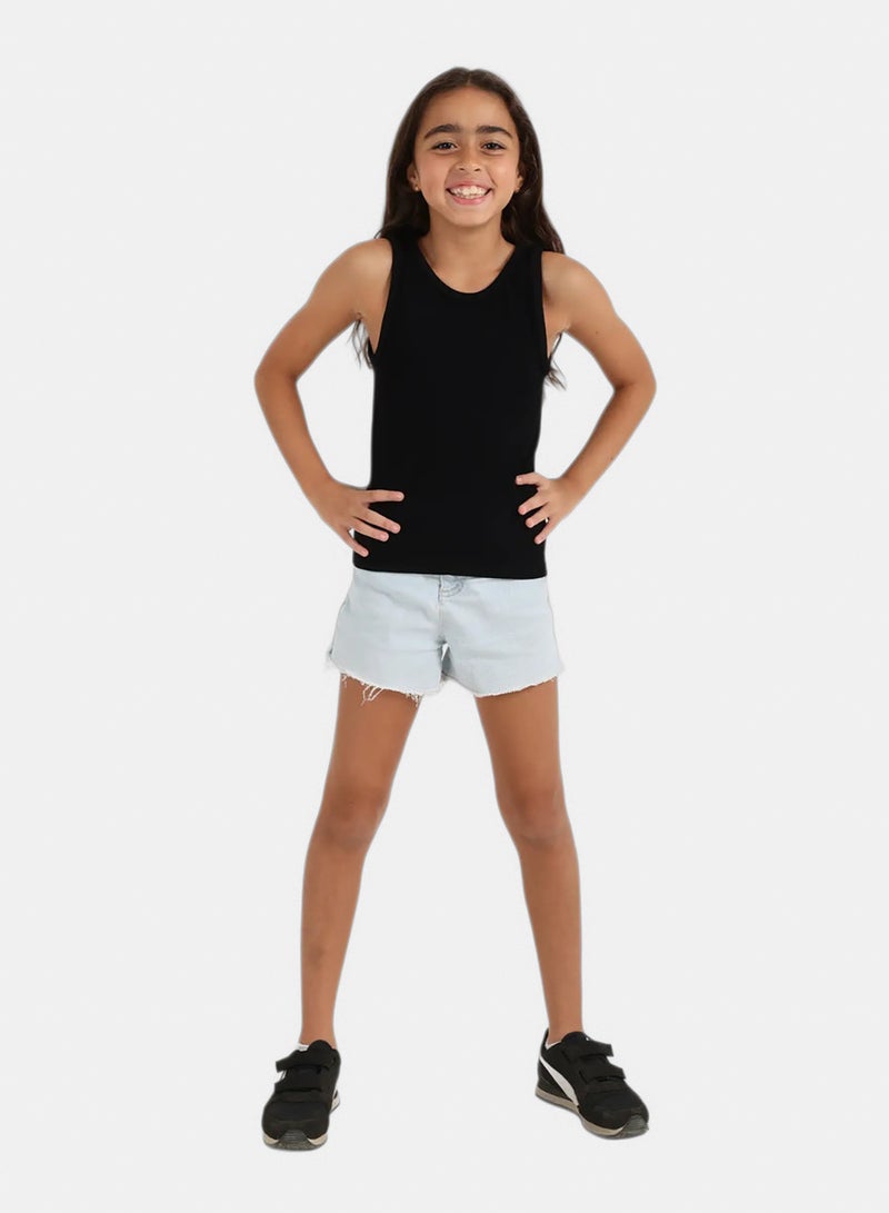 Carina Girly Ribbed Tank Top - Image 5
