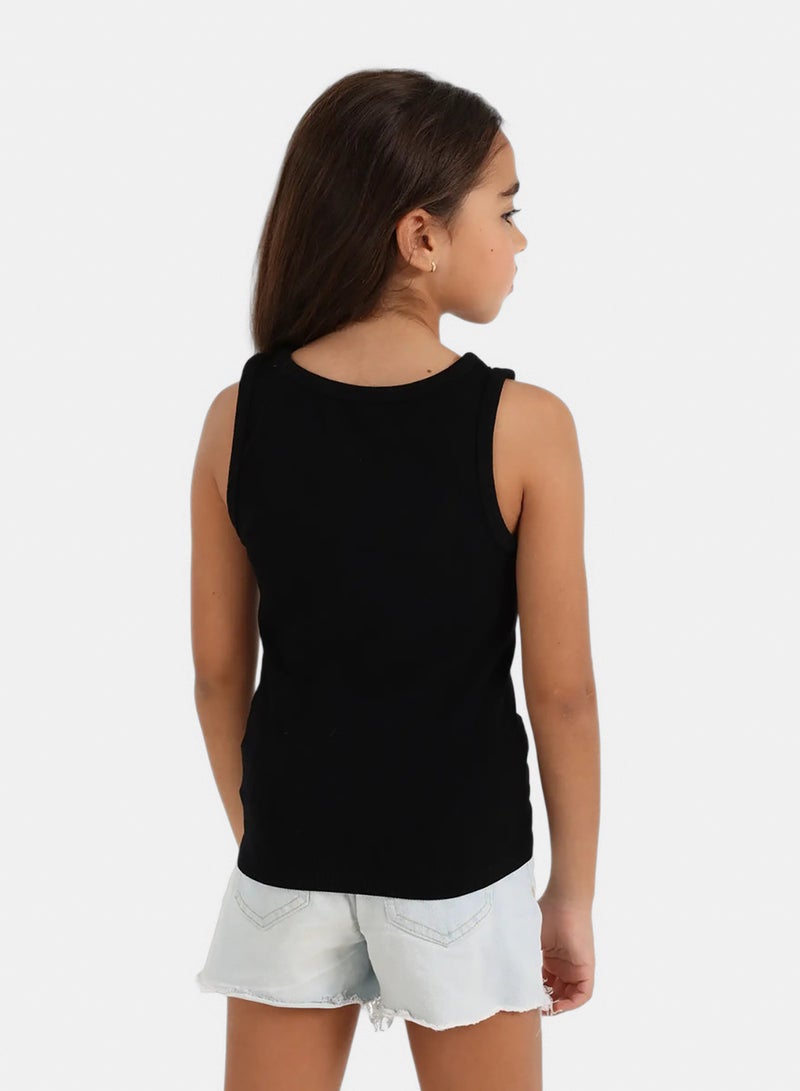 Carina Girly Ribbed Tank Top - Image 3