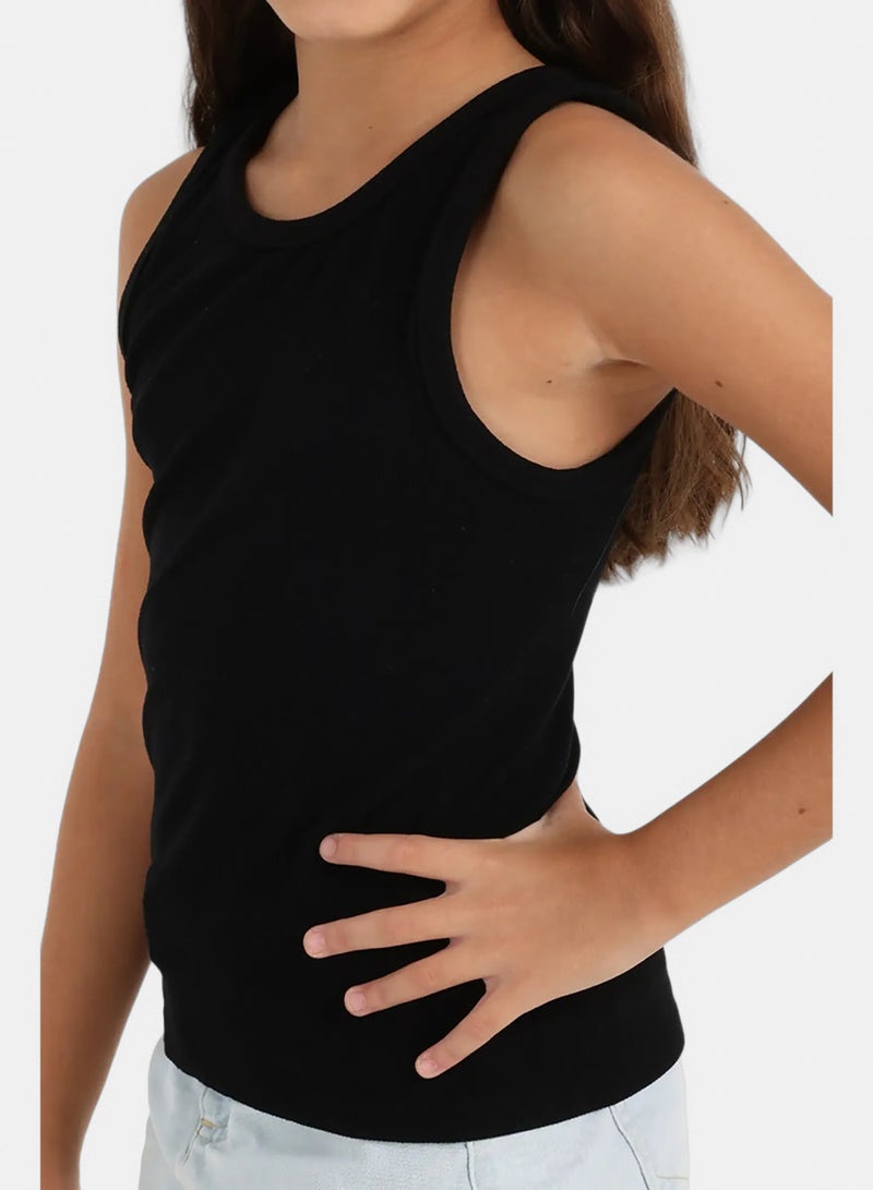 Carina Girly Ribbed Tank Top - Image 4