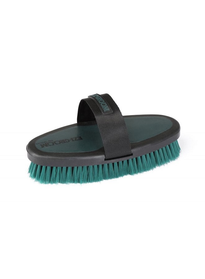 شيريس فرشاة الجسم للخيول من Shires Equestrian Ezi-Groom Grip (برتقالية) - Image 2