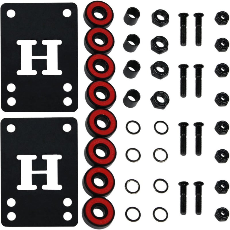 Core Skateboard Package 5.0" Trucks with 52mm White Wheels + Components - Image 5