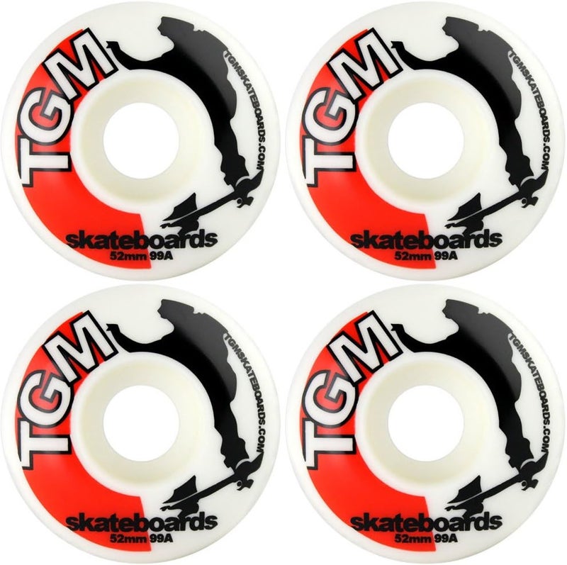 Core Skateboard Package 5.0" Trucks with 52mm White Wheels + Components - Image 4