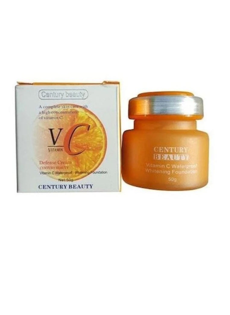 Disaar Vitamin C Rich Waterproof Brightening Foundation Orange  - Image 2