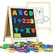 INNOCHEER Magnetic Letters and Numbers for Toddlers Magnetic Board for Kids ABC Alphabet Magnets Educational Dry Erase Board  Whiteboard  Chalkboard for Toddlers Writing  Drawing Kids Toys - Image 4